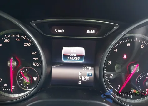 2017 Mercedes-Benz Cla 250 z USA, uszkodzony, nr VIN WDDSJ4EB4HN426253